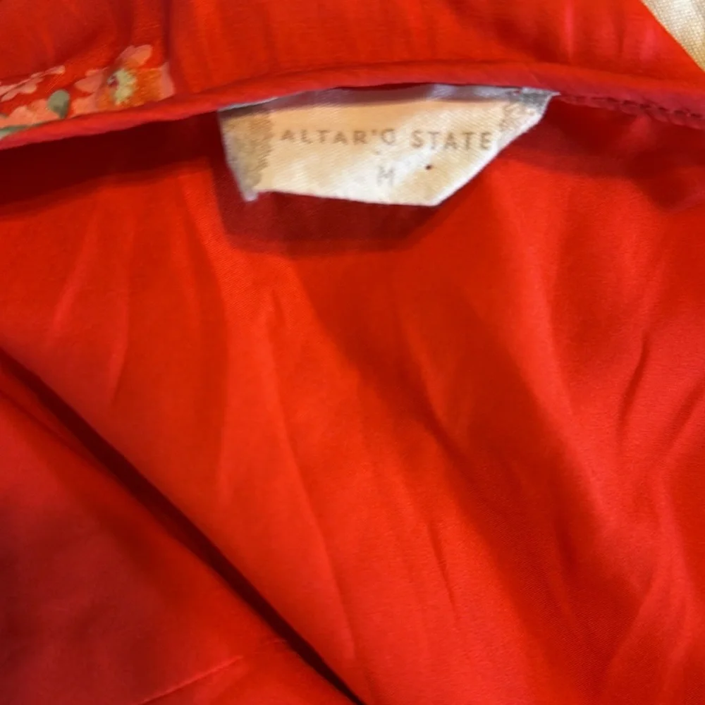 Altar'd State Red High-Low Ruffled Sundress size medium - Picture 10 of 10
